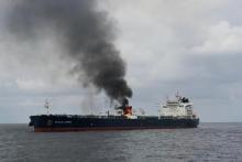 Hutíes lanzan misiles a buque petrolero británico