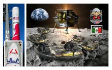 Otro "bache" en el sueño espacial de México: nave no podrá aterrizar en la Luna
