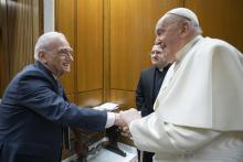 El papa Francisco y Martin Scorsese hablan de la fe y un nuevo proyecto fílmico sobre Jesús