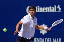 Su poca experiencia, y manejo de presión en el ATP Tour, fue factor en su derrota por doble rollo de 7-6.