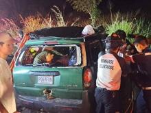 10 migrantes fallecen en accidente vehicular en Guatemala a México