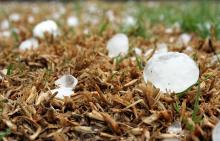 Pronostican caída de granizo en Aguascalientes