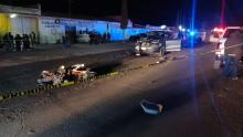 Motociclista muerto