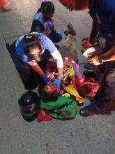 motociclista herido