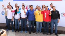 Fuerza y Corazón por Aguascalientes, coalición PAN-PRI-PRD