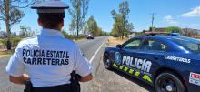 Refuerzan seguridad en carreteras ante el incremento de turistas con motivo de la FNSM