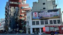 Actualizan a 9 muertos y mas de una decena de heridos durante terremoto en Taiwán