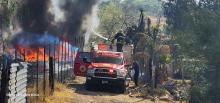 Incendio neumáticos 