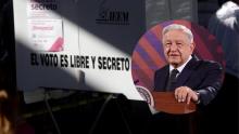 AMLO niega riesgos de violencia en las elecciones