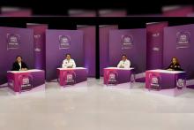 Candidatos replican si aplicarían a una revocación de mandato durante el debate por el Distrito 17