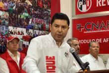 Enrique Flores Mendoza,delegado del Comité Ejecutivo Nacional en Aguascalientes del PRI