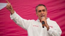 Sergio Cajigal, candidato a diputado por alianza opositora
