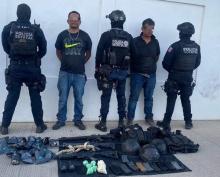 Detienen a 5 miembros de una célula delictiva en Zacatecas