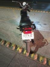 motociclista herido