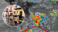 Se forma la depresión tropical Tres frente a las costas de Veracruz