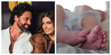 Michelle Renaud y Matías Novoa reciben a su bebé Milo