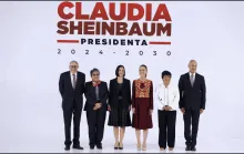 Claudia Sheinbaum y parte de su futuro gabinete
