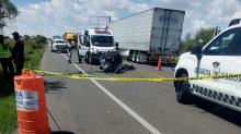 La víctima mortal llegó procedente de Saltillo para participar de un evento de "bikers" en Aguascalientes