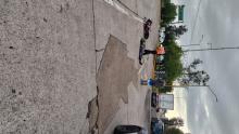 motociclista herido