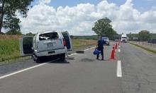 El accidente ocurrió en la autopista que conecta Aguascalientes con León en el km 60