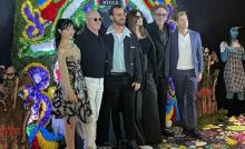 Tim Burton, Michael Keaton, Jenna Ortega y Monica Bellucci de visita en México 