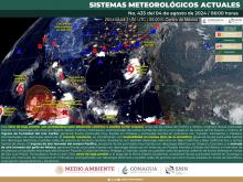 Sistemas meteorológicos actuales 