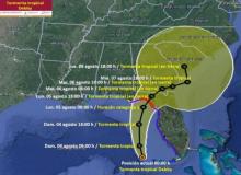 Tormenta tropical Debby 