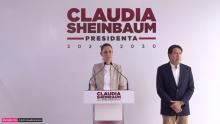 Claudia Sheinbaum y Mario Delgado