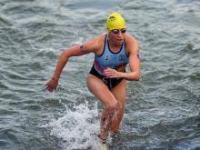 Triatleta Claire Michel.