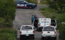 Estaba a la orilla de un camino en medio de la maleza crecida y fue localizado por un hombre que pasaba por el lugar