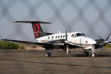 Avión donde presuntamente iba "El Mayo" Zambada.