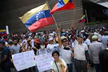 Marcha en Venezuela.