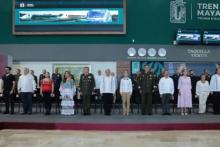 Inauguró, estación Chetumal del Tren Maya.