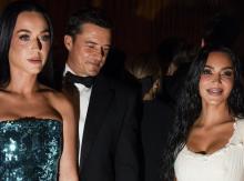 Katy Perry reacciona a la foto de su prometido Orlando Bloom mirando a Kim Kardashian