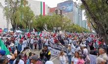 Marcha contra reforma judicial 