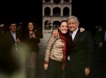 Claudia Sheinbaum y AMLO 