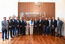 Reunión con autoridades de Jalisco. 