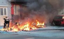 Sucedió la mañana de este sábado frente a un domicilio en la Colonia Insurgentes