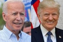 Joe Biden y Donald Trump 