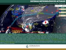 Sistemas meteorológicos actuales 