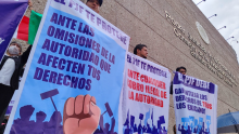 Manifestaciones trabajadores del PJF 