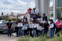 Sigue protesta de trabajadores del Poder Judicial con jornada laboral de 6 horas