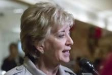 Anunció el nombramiento de Linda McMahon,  como secretaria de Educación.