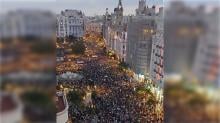 Protestas en Valencia 