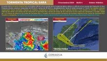 Tormenta tropical Sara 