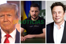 Trump, Zelenski y Musk 