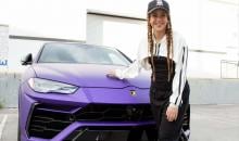 Shakira comparte la dinámica para que uno de sus fans pueda ganar un Lamborghini morado