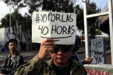 Manifestaciones por las 40 horas laborales