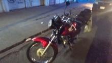 motociclista herido