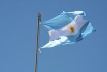 Bandera de Argentina 